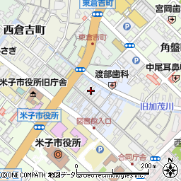 鳥取県米子市四日市町86周辺の地図