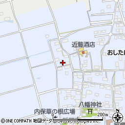 滋賀県長浜市内保町1237周辺の地図