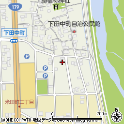 鳥取県倉吉市下田中町1013周辺の地図