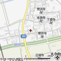 滋賀県長浜市中野町399周辺の地図