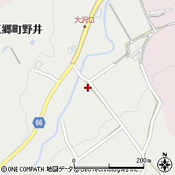 岐阜県恵那市三郷町野井1200周辺の地図