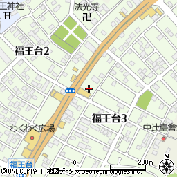 千葉県袖ケ浦市福王台周辺の地図