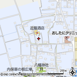 滋賀県長浜市内保町1204周辺の地図
