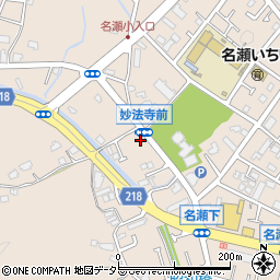 神奈川県横浜市戸塚区名瀬町687周辺の地図