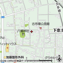 岐阜県可児市下恵土667周辺の地図