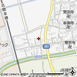 滋賀県長浜市中野町418周辺の地図