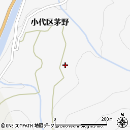 兵庫県美方郡香美町小代区茅野638周辺の地図