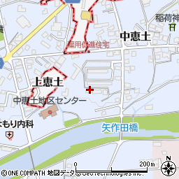 岐阜県可児市中恵土1781周辺の地図