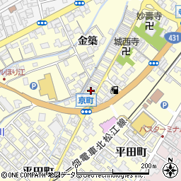 島根県出雲市平田町京町1888-30周辺の地図