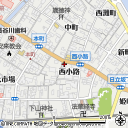 松源呉服店周辺の地図
