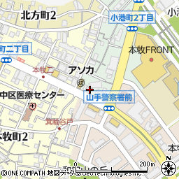 有限会社新生堂周辺の地図