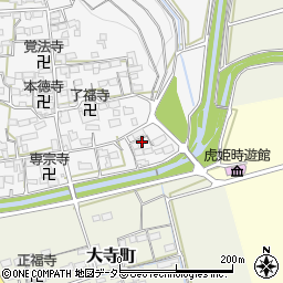 滋賀県長浜市中野町354周辺の地図