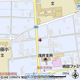 滋賀県長浜市内保町2533周辺の地図