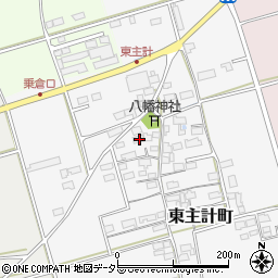 滋賀県長浜市東主計町193周辺の地図