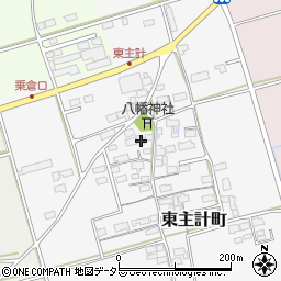 滋賀県長浜市東主計町192周辺の地図
