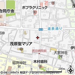 千葉県茂原市高師970周辺の地図