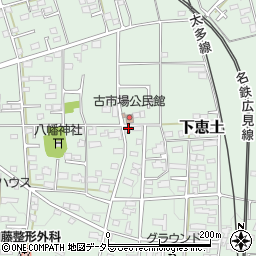 岐阜県可児市下恵土736周辺の地図