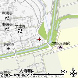 滋賀県長浜市中野町347周辺の地図