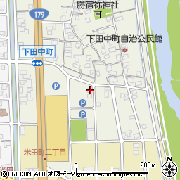 鳥取県倉吉市下田中町980周辺の地図