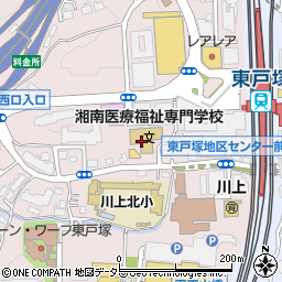 神奈川県横浜市戸塚区川上町84-1周辺の地図