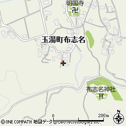 島根県松江市玉湯町布志名328周辺の地図