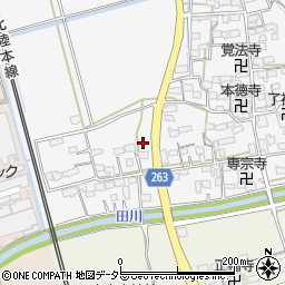 滋賀県長浜市中野町417周辺の地図