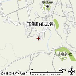 島根県松江市玉湯町布志名329周辺の地図