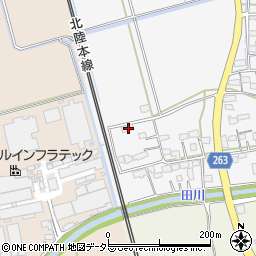 滋賀県長浜市中野町467周辺の地図
