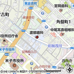 鳥取県米子市四日市町94周辺の地図