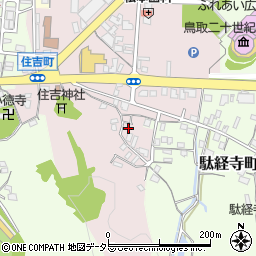 鳥取県倉吉市住吉町291-1周辺の地図