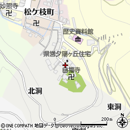 松山町パーキング周辺の地図