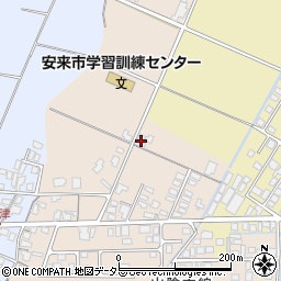 島根県安来市今津町555周辺の地図