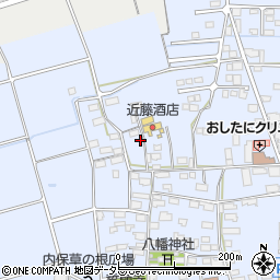 滋賀県長浜市内保町1224周辺の地図