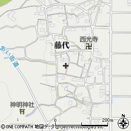 岐阜県揖斐郡池田町藤代767周辺の地図