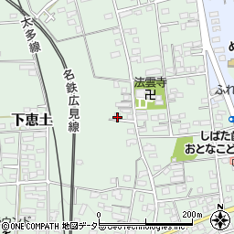 岐阜県可児市下恵土383周辺の地図