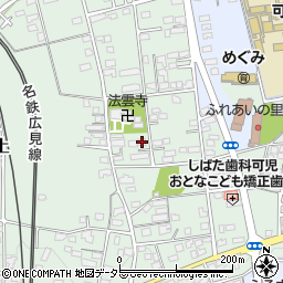 岐阜県可児市下恵土460周辺の地図