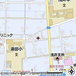 滋賀県長浜市内保町2485周辺の地図