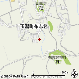 島根県松江市玉湯町布志名327周辺の地図