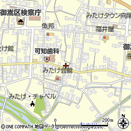 岐阜県可児郡御嵩町御嵩1458-1周辺の地図