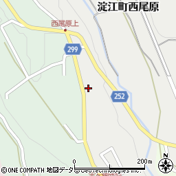 鳥取県米子市淀江町西尾原74周辺の地図