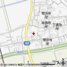 滋賀県長浜市中野町400周辺の地図