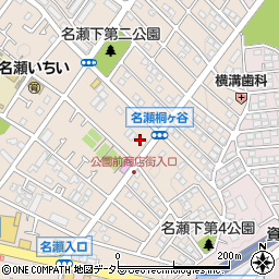 緑苑美容室周辺の地図