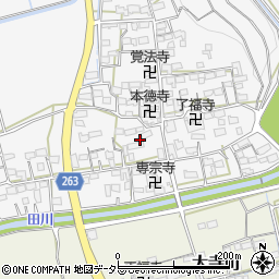 滋賀県長浜市中野町527周辺の地図