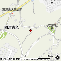 神奈川県厚木市岡津古久309-2周辺の地図
