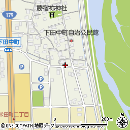 鳥取県倉吉市下田中町1055周辺の地図