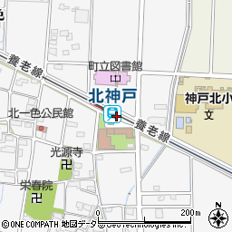 岐阜県安八郡神戸町周辺の地図