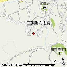 島根県松江市玉湯町布志名331周辺の地図