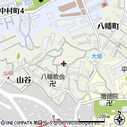 神奈川県横浜市南区八幡町87周辺の地図