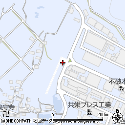 株式会社小林三之助商店　原木センター周辺の地図