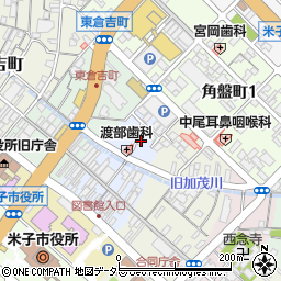 鳥取県米子市四日市町100周辺の地図